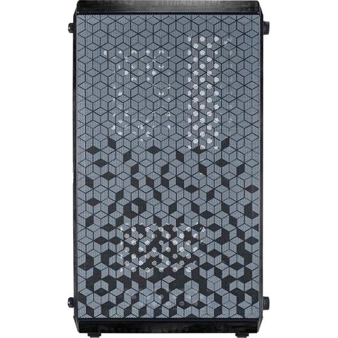 NFL Jacksonville Jaguars Black & White Cooler Master MasterBox Q300L Mini Tower Skin