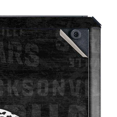 NFL Jacksonville Jaguars Black & White Cooler Master MasterBox Q300L Mini Tower Skin