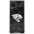 NFL Jacksonville Jaguars Black & White Galaxy A12 Clear Case