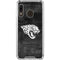 NFL Jacksonville Jaguars Black & White Galaxy A30 Clear Case