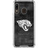 NFL Jacksonville Jaguars Black & White Galaxy A30 Clear Case
