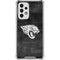 NFL Jacksonville Jaguars Black & White Galaxy A33 5G Clear Case