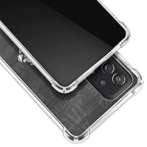 NFL Jacksonville Jaguars Black & White Galaxy A52 5G Clear Case