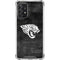 NFL Jacksonville Jaguars Black & White Galaxy A72 5G Clear Case