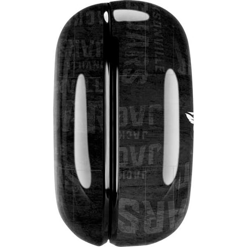 NFL Jacksonville Jaguars Black & White Galaxy Buds Pro Skin