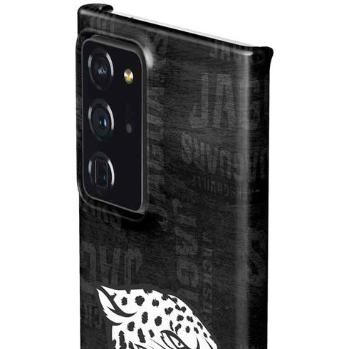 NFL Jacksonville Jaguars Black & White Galaxy Note20 Ultra 5G Lite Case