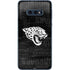 NFL Jacksonville Jaguars Black & White Galaxy S10e Skin