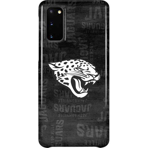 NFL Jacksonville Jaguars Black & White Galaxy S20 Lite Case