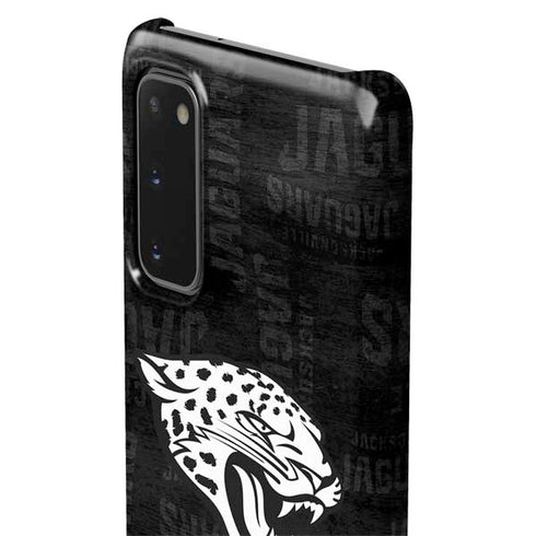 NFL Jacksonville Jaguars Black & White Galaxy S20 Lite Case