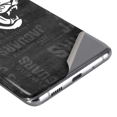 NFL Jacksonville Jaguars Black & White Galaxy S20 Skin