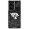 NFL Jacksonville Jaguars Black & White Galaxy S21 Ultra 5G Clear Case