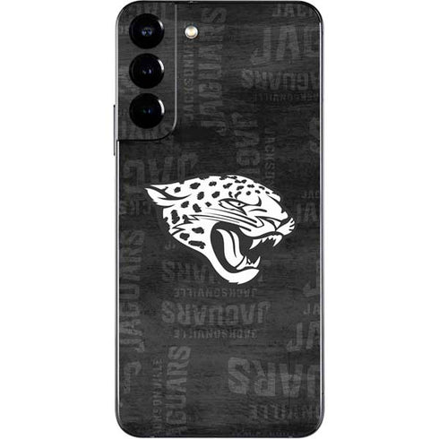 NFL Jacksonville Jaguars Black & White Galaxy S22 Plus Skin