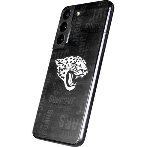 NFL Jacksonville Jaguars Black & White Galaxy S22 Skin