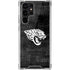 NFL Jacksonville Jaguars Black & White Galaxy S22 Ultra Clear Case