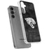 NFL Jacksonville Jaguars Black & White Galaxy S24 Plus Clear Case