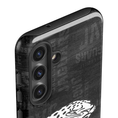 NFL Jacksonville Jaguars Black & White Galaxy S24 Plus Impact Case