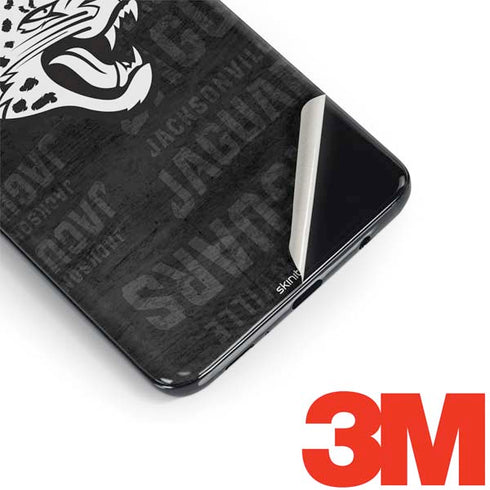 NFL Jacksonville Jaguars Black & White Galaxy S9 Skin