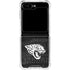 NFL Jacksonville Jaguars Black & White Galaxy Z Flip5 5G Clear Case