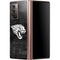NFL Jacksonville Jaguars Black & White Galaxy Z Fold2 5G Skin