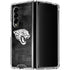 NFL Jacksonville Jaguars Black & White Galaxy Z Fold4 5G Clear Case