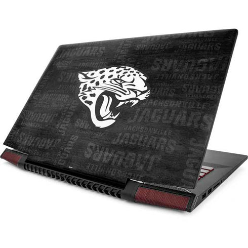 NFL Jacksonville Jaguars Black & White Lenovo IdeaPad Skin