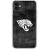 NFL Jacksonville Jaguars Black & White iPhone 11 Clear Case