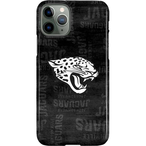 NFL Jacksonville Jaguars Black & White iPhone 11 Pro Lite Case