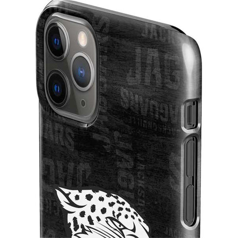 NFL Jacksonville Jaguars Black & White iPhone 11 Pro Lite Case
