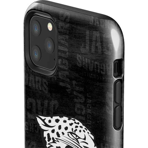 NFL Jacksonville Jaguars Black & White iPhone 11 Pro Max Impact Case