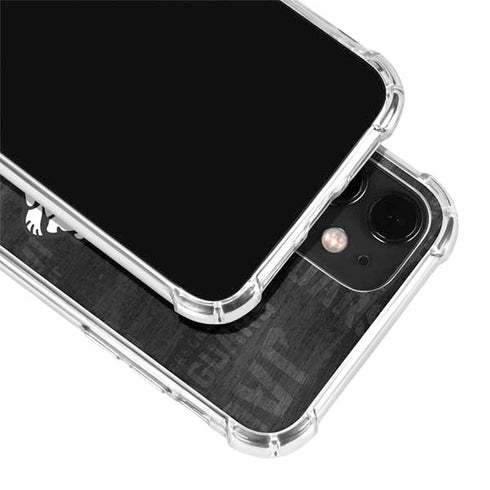 NFL Jacksonville Jaguars Black & White iPhone 12 Clear Case