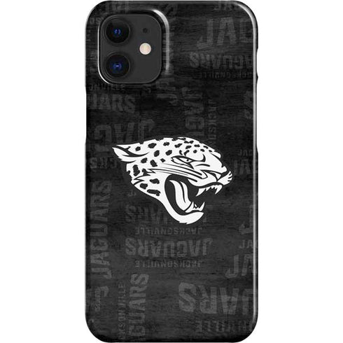 NFL Jacksonville Jaguars Black & White iPhone 12 Mini Lite Case