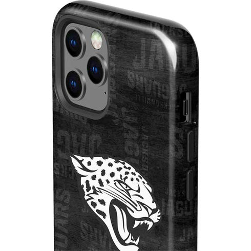 NFL Jacksonville Jaguars Black & White iPhone 12 Pro Max Impact Case