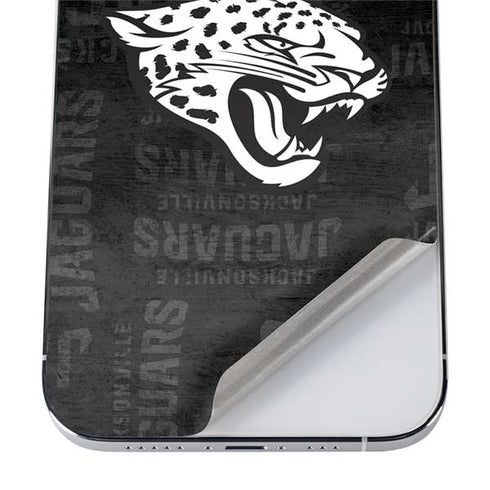 NFL Jacksonville Jaguars Black & White iPhone 12 Pro Max Skin