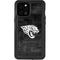 NFL Jacksonville Jaguars Black & White iPhone 12 Pro Max Waterproof Case