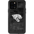 NFL Jacksonville Jaguars Black & White iPhone 12 Pro Waterproof Case