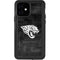 NFL Jacksonville Jaguars Black & White iPhone 12 Waterproof Case