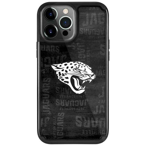 NFL Jacksonville Jaguars Black & White iPhone 13 Pro Cargo Case