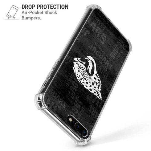 NFL Jacksonville Jaguars Black & White iPhone 7/8 Plus Clear Case