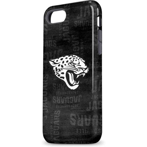 NFL Jacksonville Jaguars Black & White iPhone 7 Pro Case
