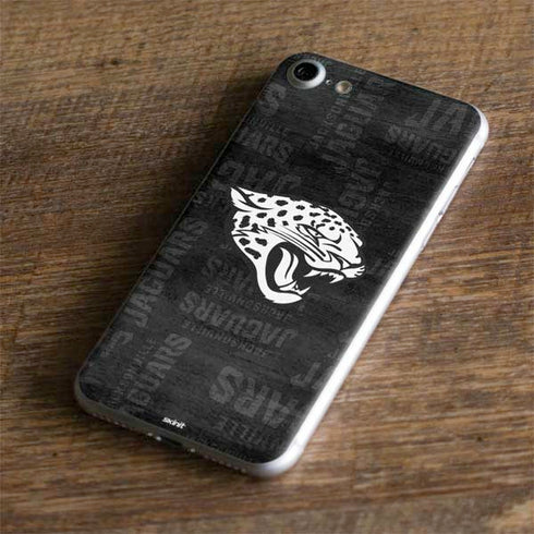NFL Jacksonville Jaguars Black & White iPhone 7 Skin