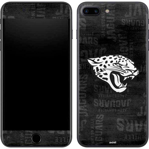 NFL Jacksonville Jaguars Black & White iPhone 8 Plus Skin