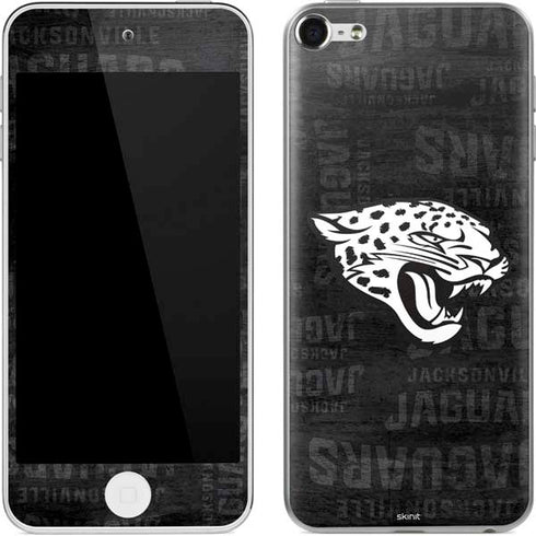 NFL Jacksonville Jaguars Black & White Apple iPod Skin