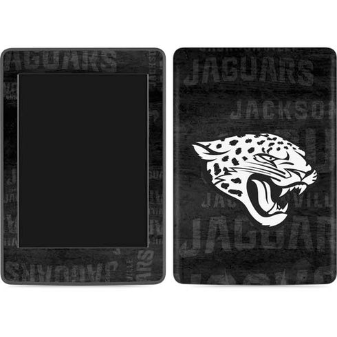 NFL Jacksonville Jaguars Black & White Amazon Kindle Skin