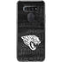 NFL Jacksonville Jaguars Black & White LG K51/Q51 Clear Case