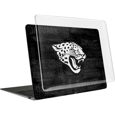 NFL Jacksonville Jaguars Black & White MacBook Air 13in (2020) Case plus Skin