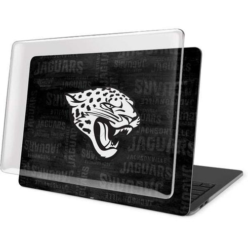 NFL Jacksonville Jaguars Black & White MacBook Pro 15in (2016-19) Case plus Skin