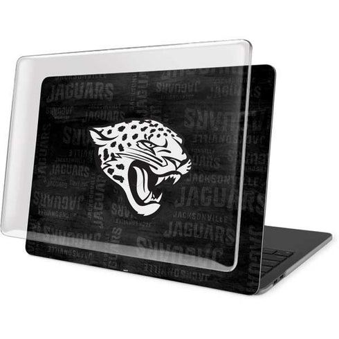 NFL Jacksonville Jaguars Black & White MacBook Pro 16in (2019-20) Case plus Skin