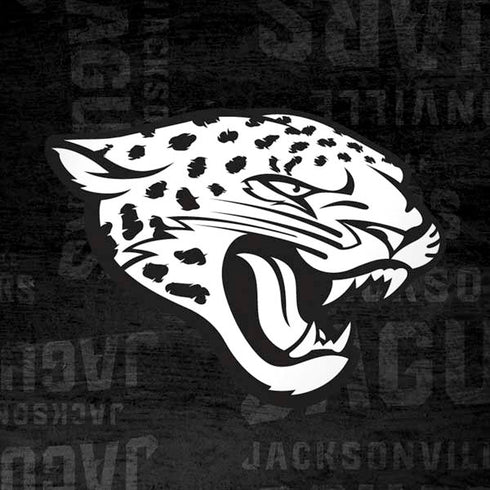 NFL Jacksonville Jaguars Black & White Moto G6 Skin