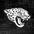 NFL Jacksonville Jaguars Black & White Moto G6 Skin