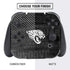NFL Jacksonville Jaguars Black & White Nintendo Switch Bundle Skin